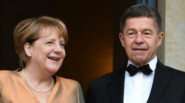 Angela Merkel z mężem