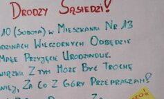 Lokatorka poinformowała sąsiadów o planowanej imprezie. Odpowiedź zaskakuje