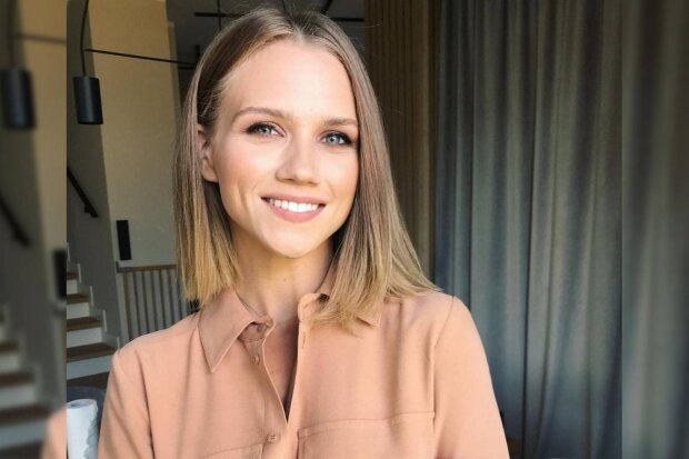 Agnieszka Kaczorowska z córką