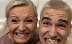 Dorota Szelągowska z synem