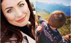 Justyna Kowalczyk z synem w górach. Syn sportsmenki ma wielki talent . "Życie poza schematami"
