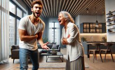 "Nie okłamuj. Popatrzcie, jaki szlachetny się znalazł. Jak możesz płacić za mieszkanie, należy ono do mojej córki. Sama jej je podarowałam." Z życia