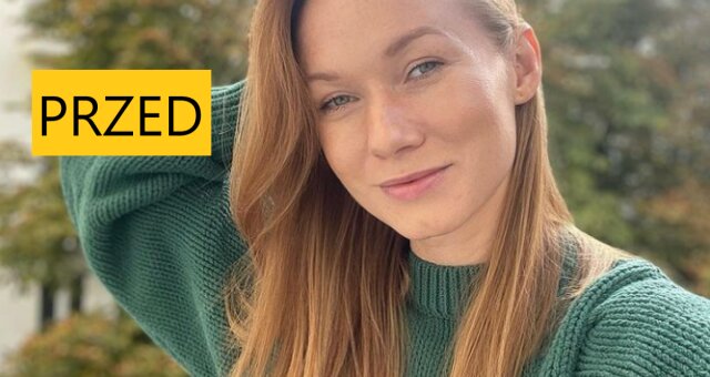 Katarzyna Dąbrowska blond włosy