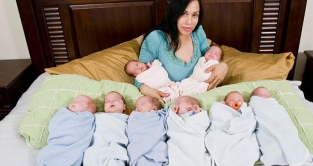 Nadya Suleman urodziła ośmioraczki